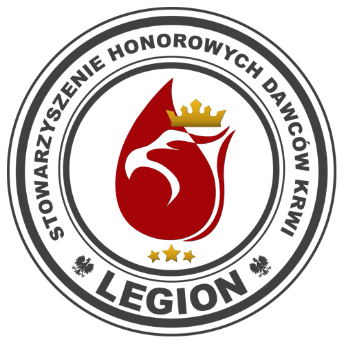  stowarzyszenie honorowych dawcow krwi legion fundacja legionhdk oddaj krew gwiazdy